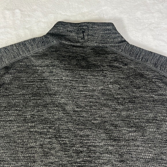 Pga Tour 1/4 Zip Jacket Mens 2xl Golf‎ Sweatshirt Gray Pullover - Picture 9 of 10